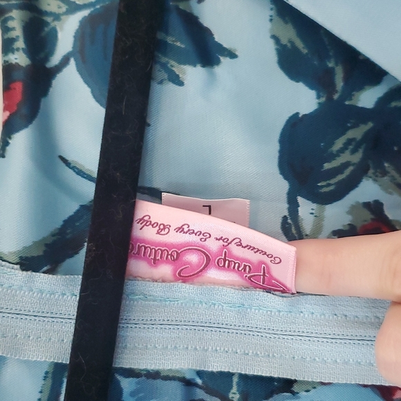 Pinup Couture dress large blue - Picture 3 of 4